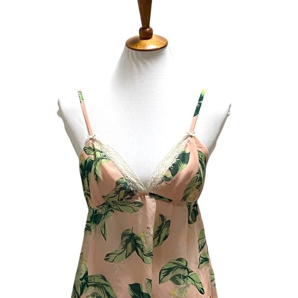 The Webster Miami For Target Tropical Flamingo Print Nightie Pink Size M Glam - Picture 5 of 12